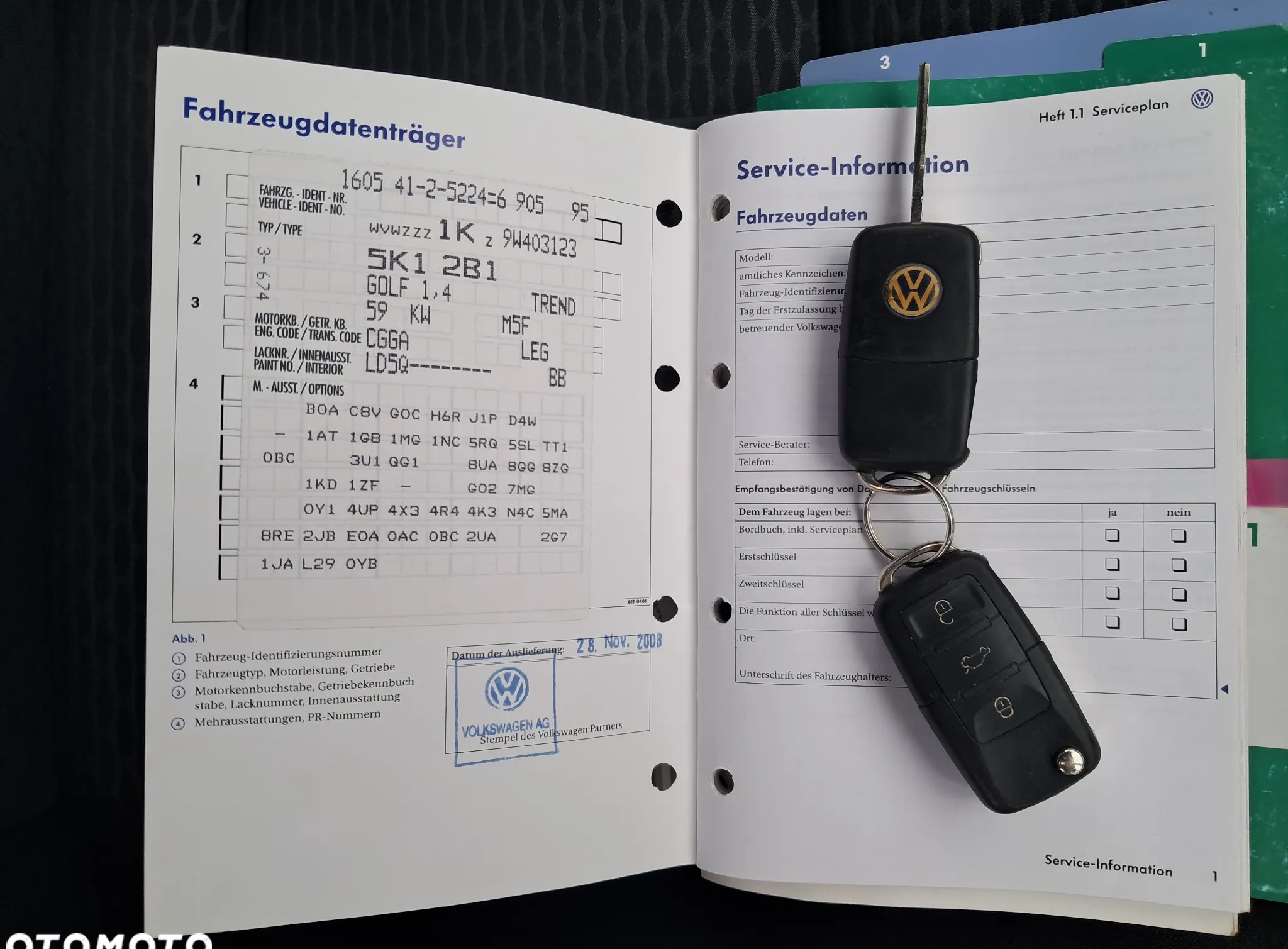 Volkswagen Golf cena 19900 przebieg: 153000, rok produkcji 2008 z Koronowo małe 326